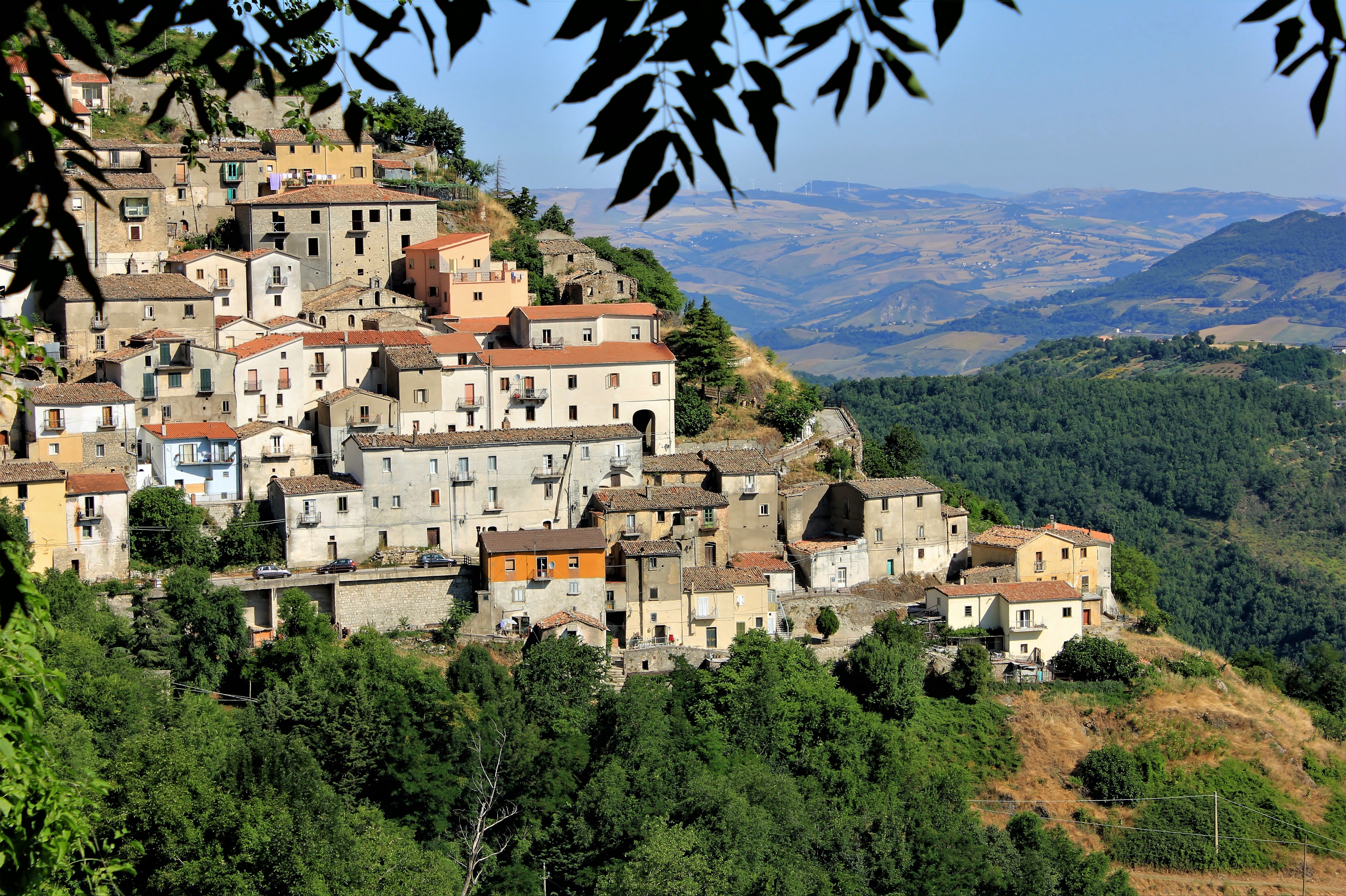 Authentic panorama of San Fele